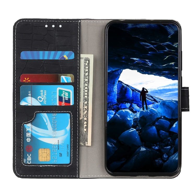 適用於iPhone 11 Pro Max 磁吸式新鱷魚紋左右翻蓋皮套 帶支架&卡槽&錢包