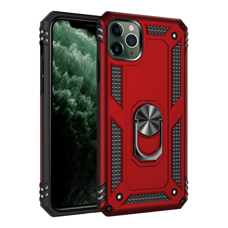 適用於 iPhone 11  TPU + PC 軍士盔甲防摔保護殼，帶360度旋轉支架