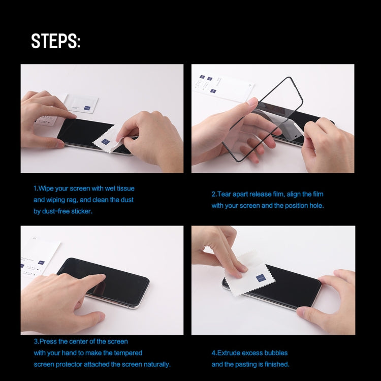 ROCK 適用於iPhone 11 Pro Max / XS Max 0.23mm軟邊7D曲面抗藍光全屏玻璃膜