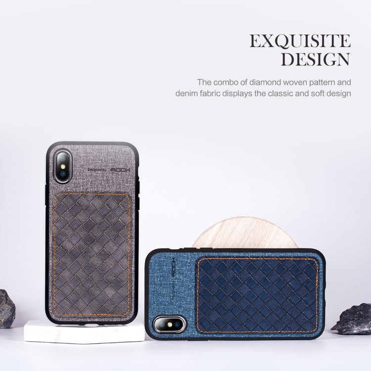 ROCK 元素系列 適用於iPhone XS Max 商務時尚TPU + PU保護殼, For XS Max