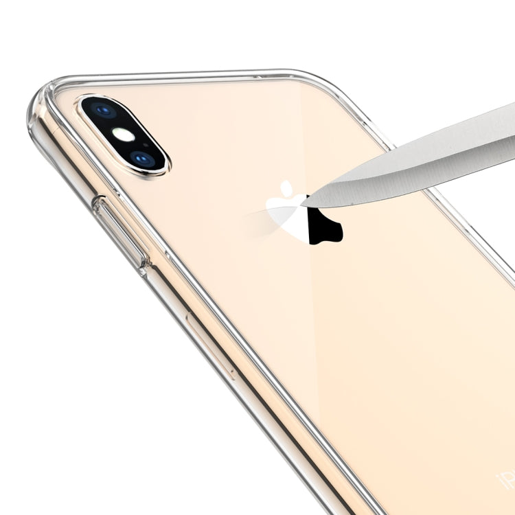 適用於iPhone XS Max 透明防摔鋼化玻璃保護套