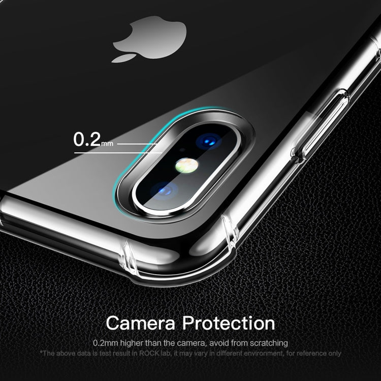 ROCK 晶盾S系列 適用於iPhone XS Max 纖薄TPU保護殼