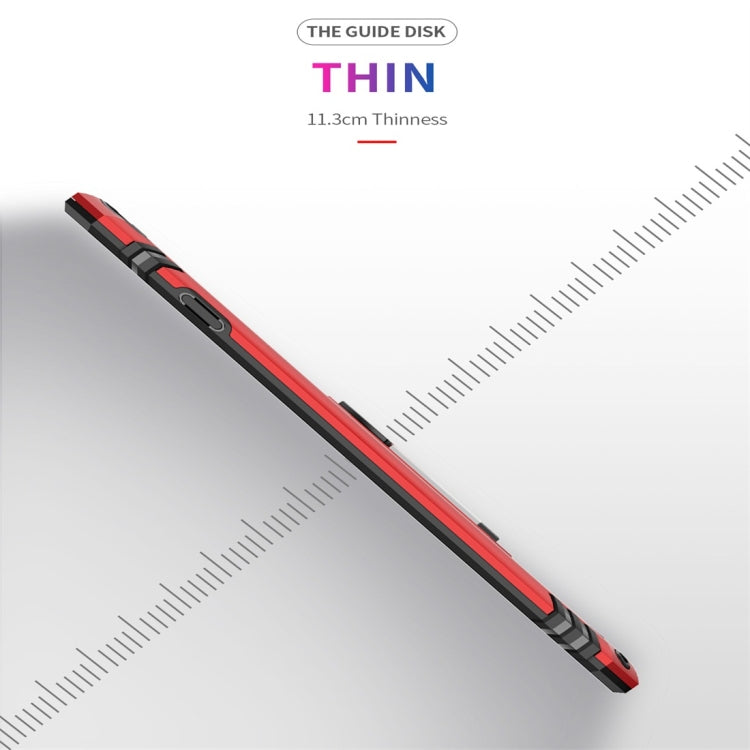 適用於iPhone XS Max TPU + PC軍士盔甲防摔保護殼，帶360度旋轉支架