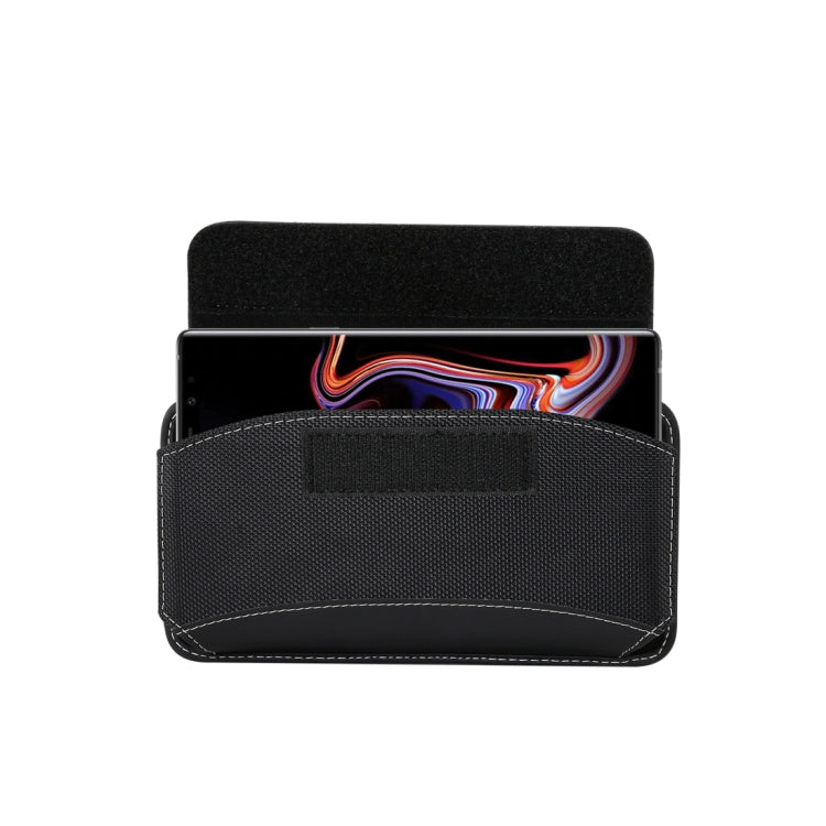 iPhone XS Max / 適用於華為Mate 20 耐用牛津布男士手機通用掛腰皮套 適合6.3英寸及以下手機