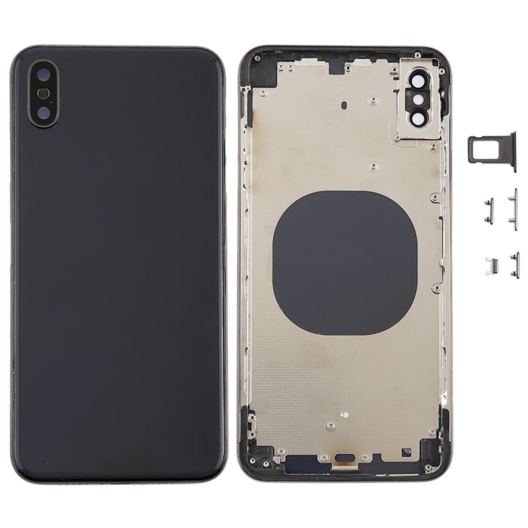 適用於iPhone XS Max 后蓋帶相圈&邊鍵&卡托