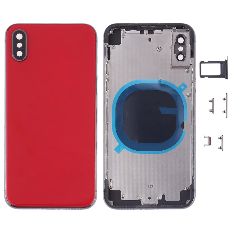 適用於iPhone XS Max 后蓋帶相圈&邊鍵&卡托