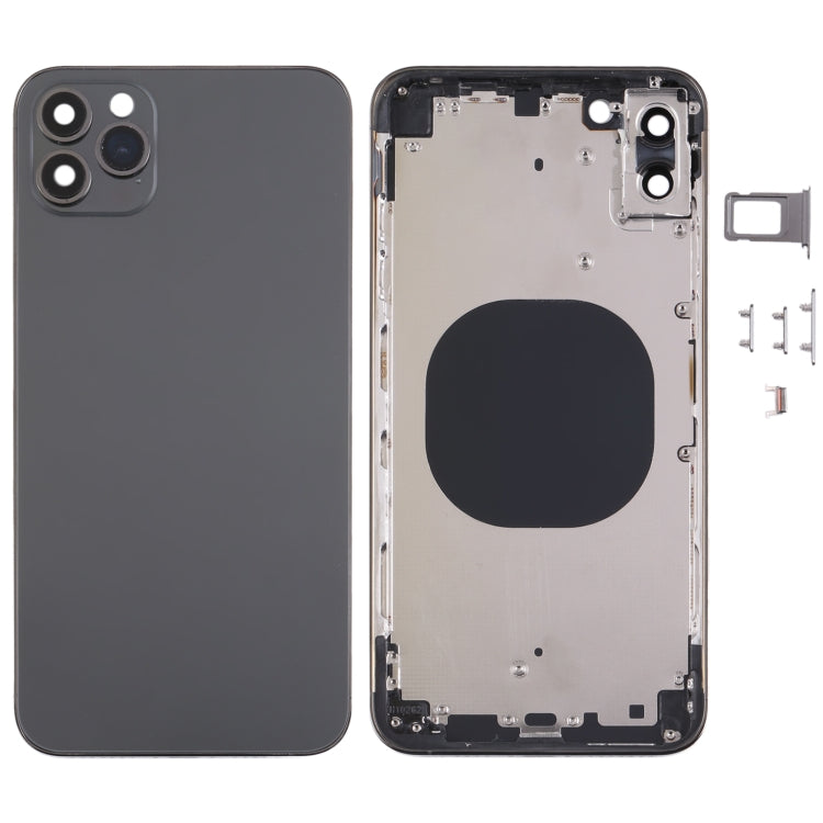 適用於iPhone XS Max 仿iPhone 13 Pro Max 外觀 全套替換殼帶邊鍵&卡托