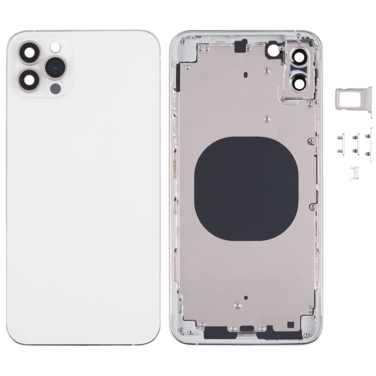 適用於iPhone XS Max 仿iPhone 13 Pro Max 外觀 全套替換殼帶邊鍵&卡托