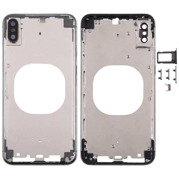 適用於 iPhone XS Max 透明后蓋帶相圈&邊鍵&卡托