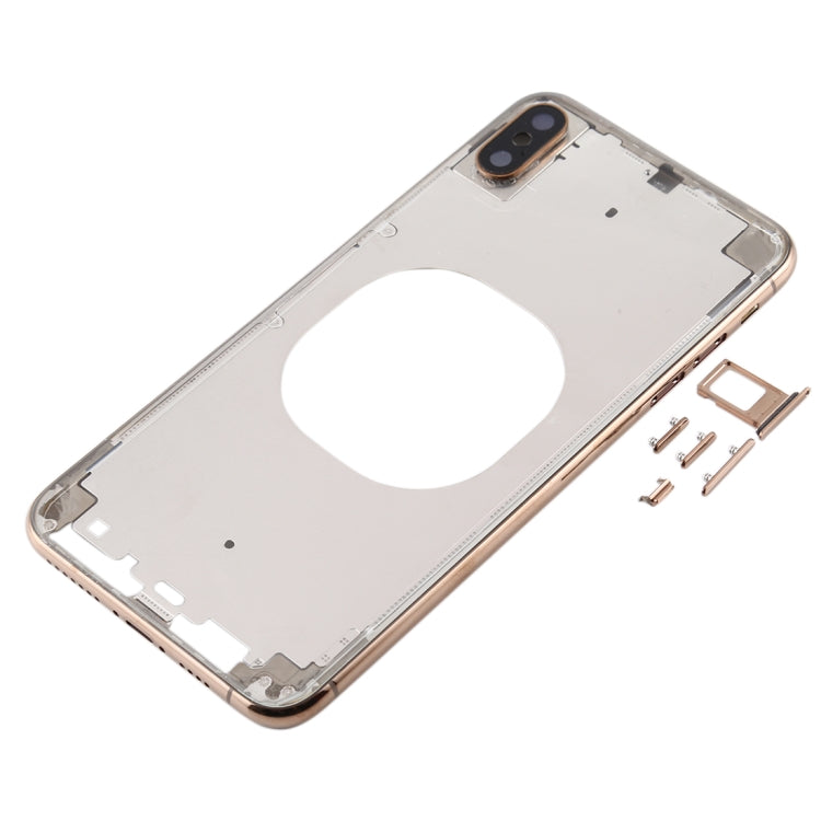 適用於 iPhone XS Max 透明后蓋帶相圈&邊鍵&卡托