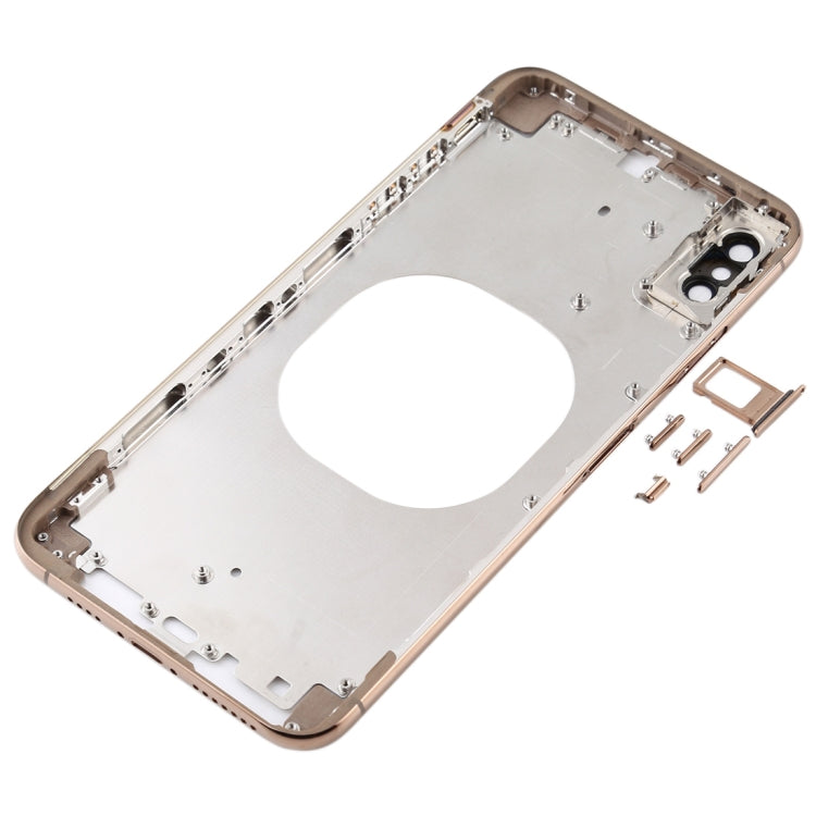 適用於 iPhone XS Max 透明后蓋帶相圈&邊鍵&卡托