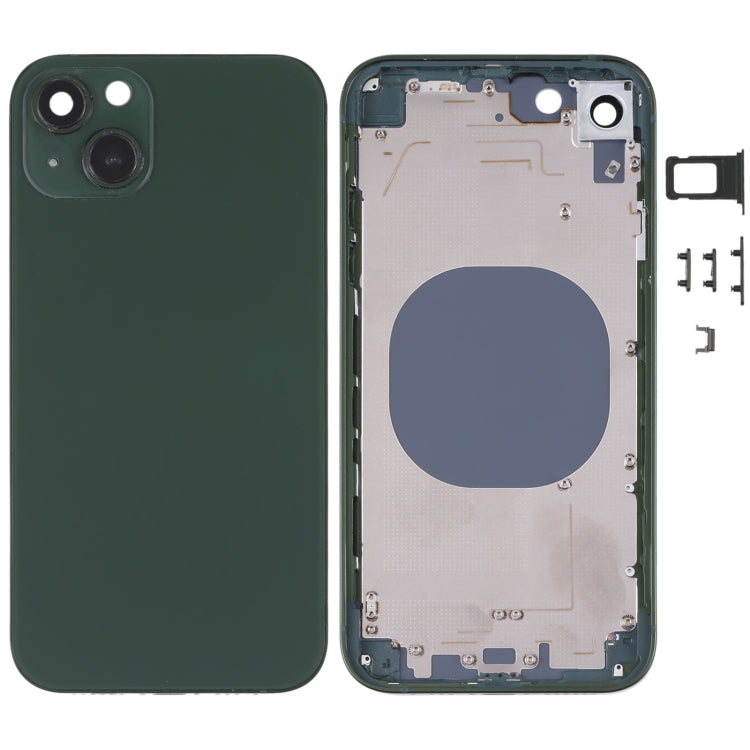 適用於iPhone XR 仿iPhone 13 外觀 全套替換殼帶邊鍵&卡托