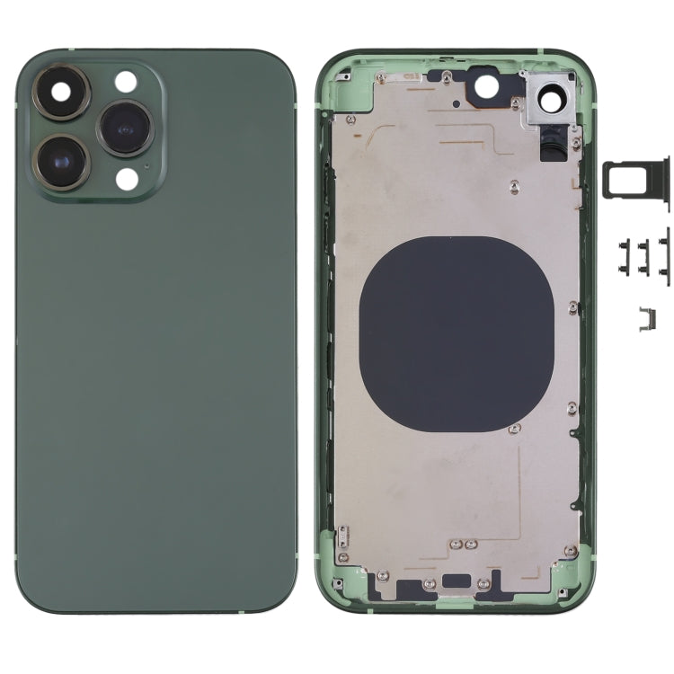 適用於iPhone XR 仿iPhone 13 Pro 外觀 全套替換殼帶邊鍵&卡托 磨砂邊框