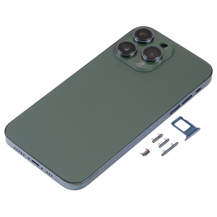 適用於iPhone XR仿iPhone 13 Pro 外觀 全套替換殼帶邊鍵&卡托 不銹鋼材質
