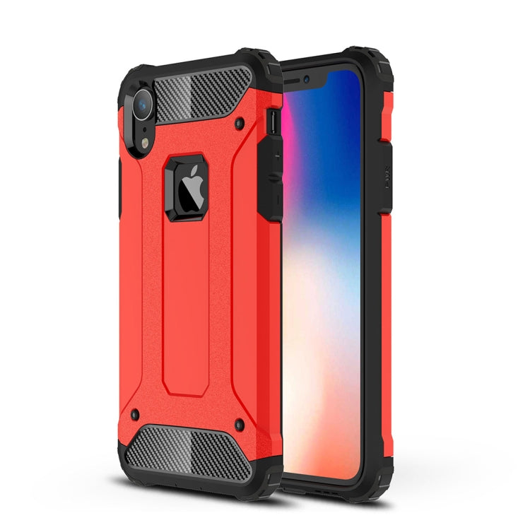 適用於iPhone XR 鐵甲TPU + PC組合殼