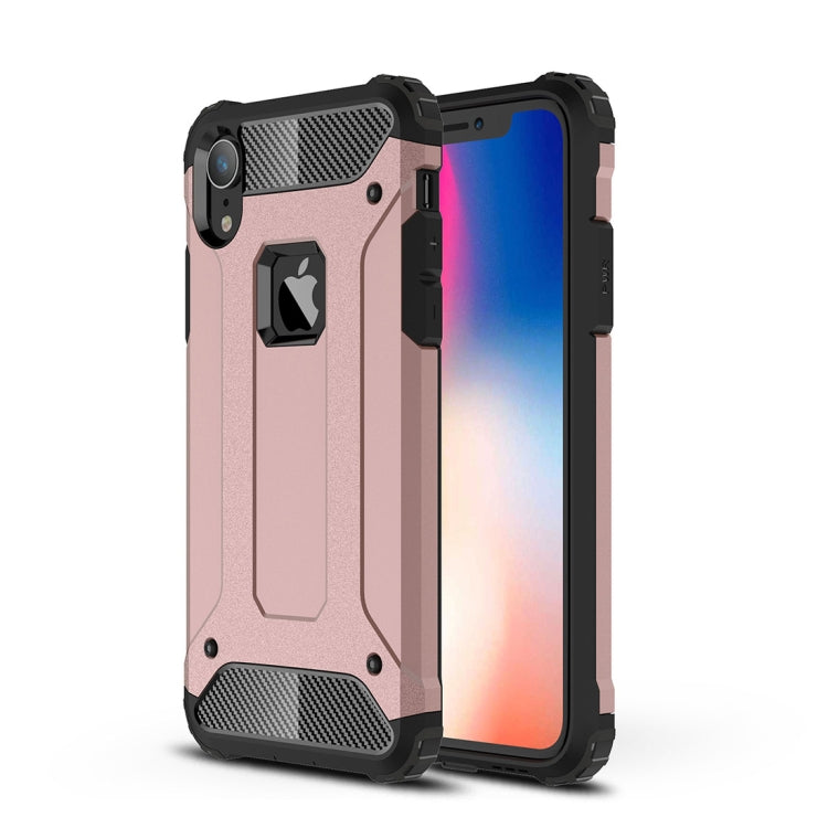 適用於iPhone XR 鐵甲TPU + PC組合殼