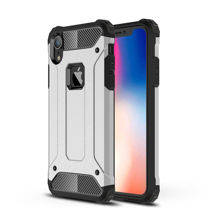 適用於iPhone XR 鐵甲TPU + PC組合殼