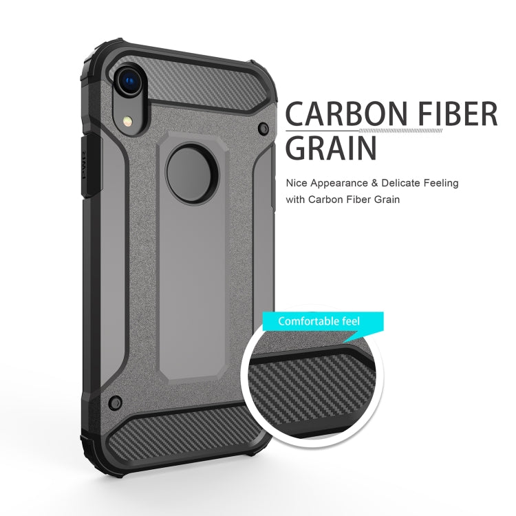 適用於iPhone XR 鐵甲TPU + PC組合殼