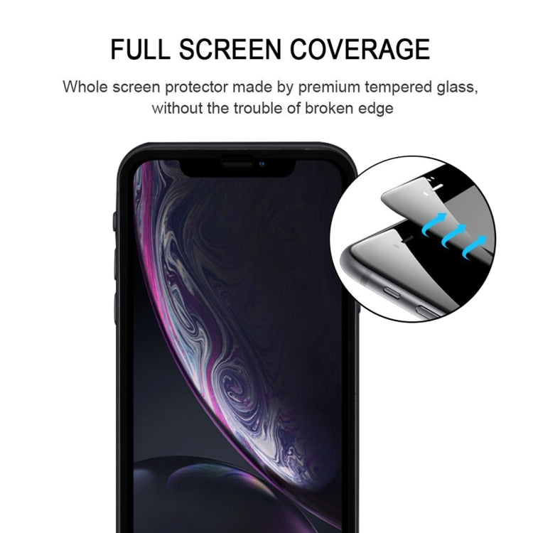 適用於iPhone 11 / XR 9H 2.5D 超薄絲印碳纖維全屏保護膜