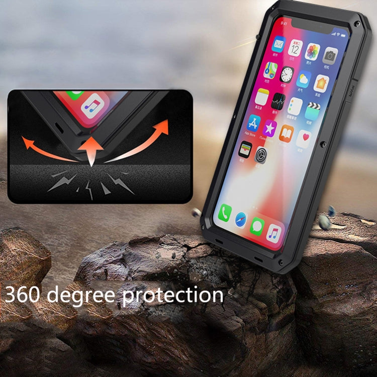 適用於iPhone XR 金屬三防手機保護殼