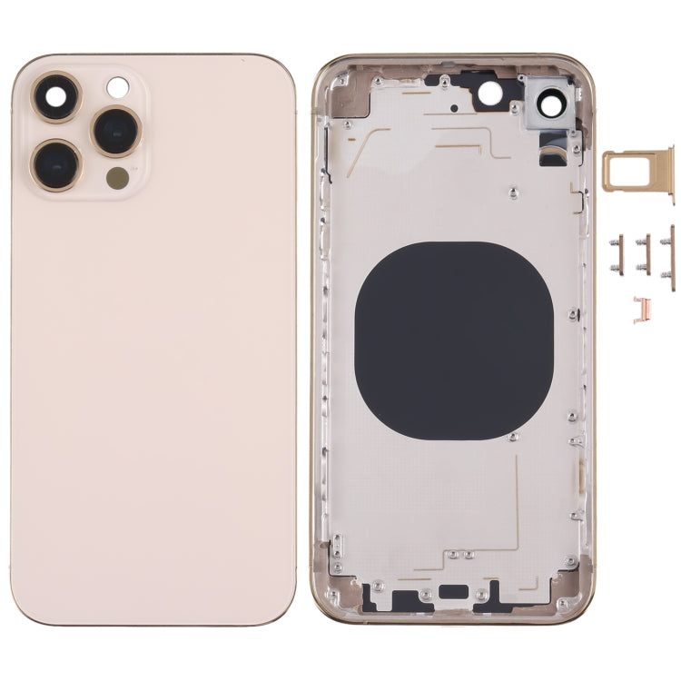 適用於iPhone XR 仿iPhone 13 Pro 外觀 不銹鋼材質全套替換殼帶邊鍵&卡托