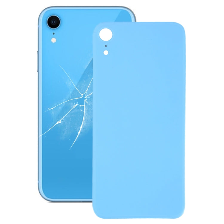 適用於iPhone XR 免拆機替換攝像頭位置大孔玻璃后蓋帶膠