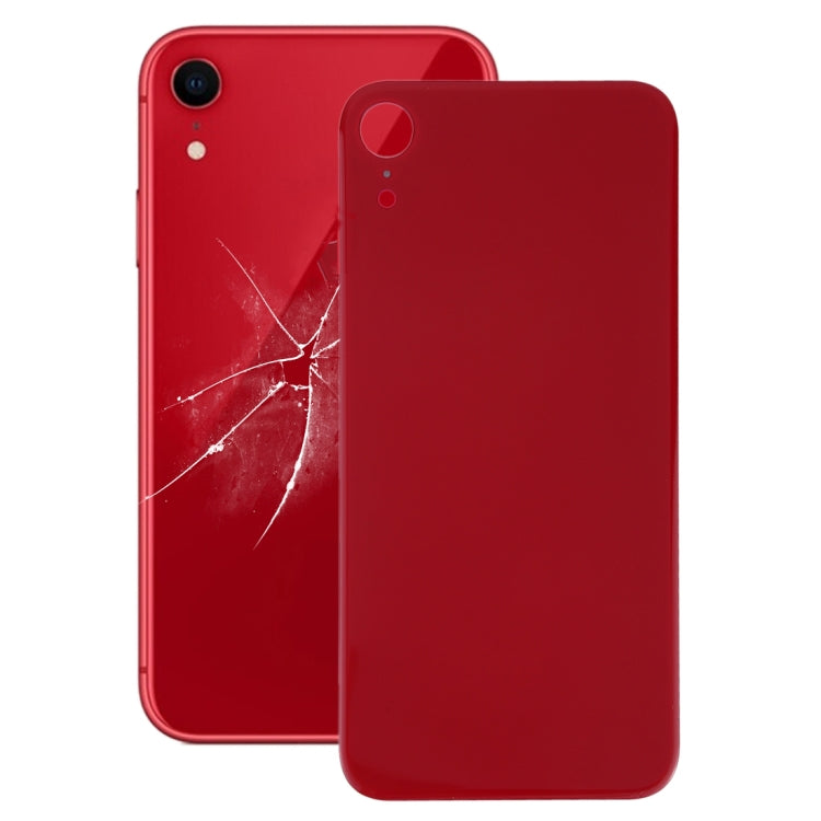 適用於iPhone XR 免拆機替換攝像頭位置大孔玻璃后蓋帶膠
