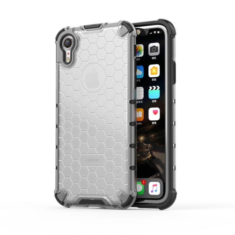 適用於iPhone XR PC+TPU蜂巢防摔保護殼