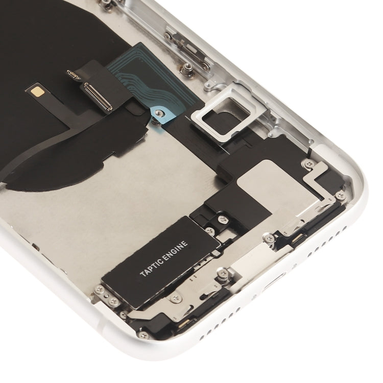 適用於iPhone XR 替換后蓋總成帶邊鍵&無線充電模塊&開機音量排線&卡托&馬達&喇叭&信號排線&相圈
