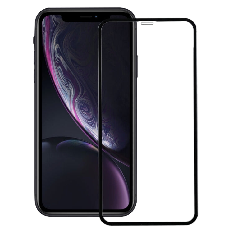 50pcs 適用於iPhone 11 / XR 碳纖維軟邊全屏鋼化玻璃膜