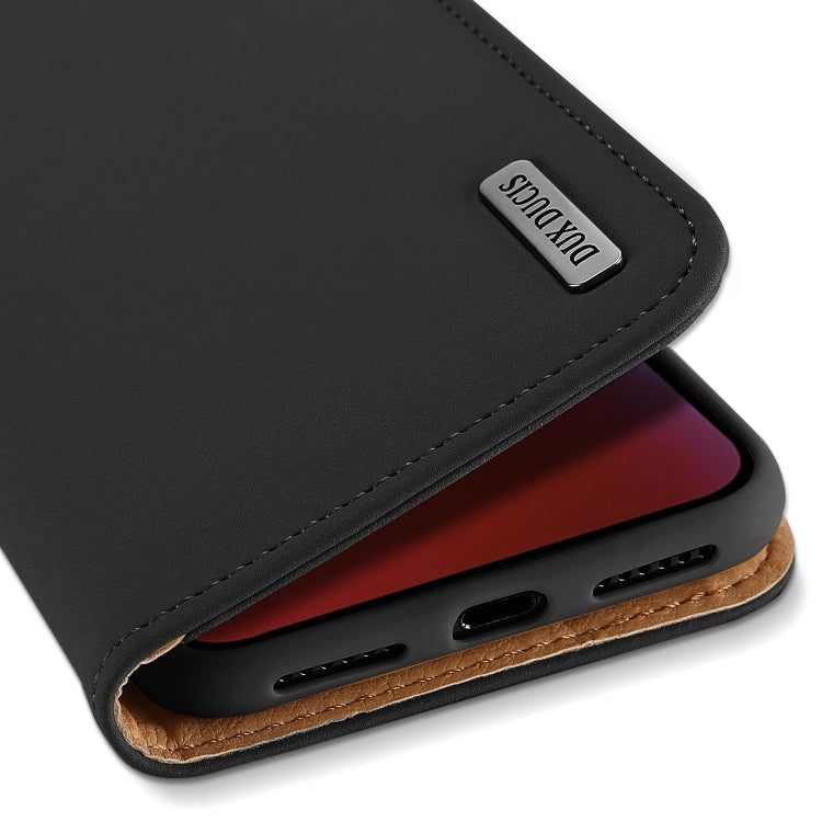 DUX DUCIS WISH 系列 適用於iPhone XR TPU + PU +牛皮手機皮套 帶卡槽&錢包