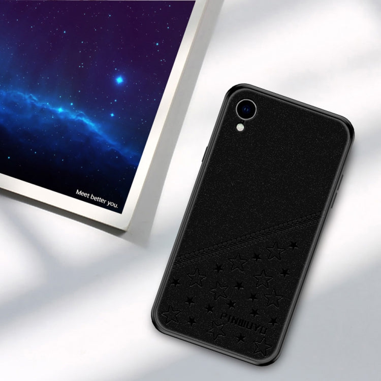PINWUYO 幸運星系列 適用於iPhone XR 全包防水防摔PC+TPU+PU手機保護殼