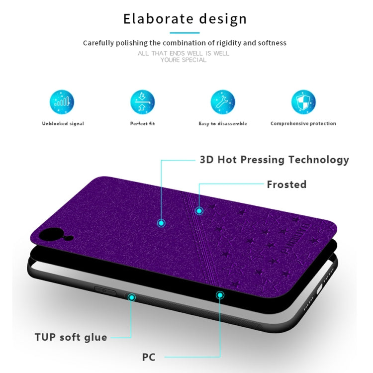 PINWUYO 幸運星系列 適用於iPhone XR 全包防水防摔PC+TPU+PU手機保護殼