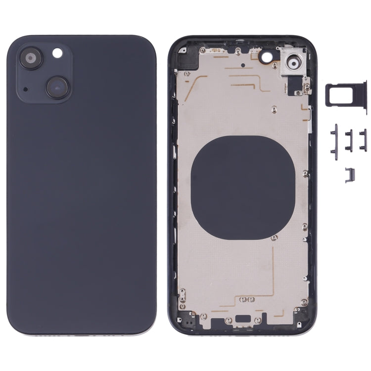 適用於iPhone XR 仿iPhone 13 外觀 全套替換殼帶邊鍵&卡托