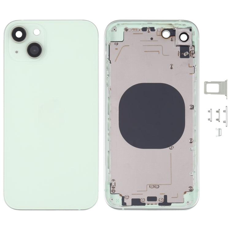 適用於iPhone XR 仿iPhone 13 外觀 全套替換殼帶邊鍵&卡托