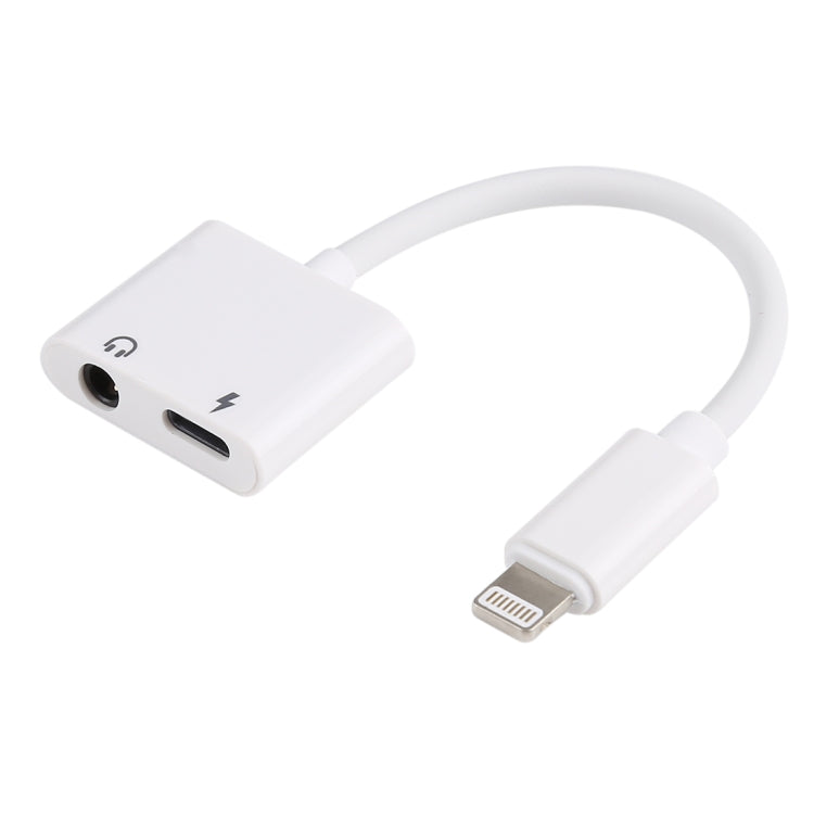 GL011 8 Pin母頭+3.5mm母頭 轉 8 Pin公頭 充電/音頻轉接頭