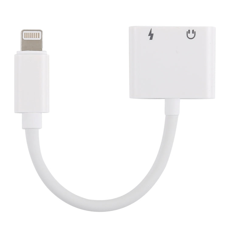 GL011 8 Pin母頭+3.5mm母頭 轉 8 Pin公頭 充電/音頻轉接頭