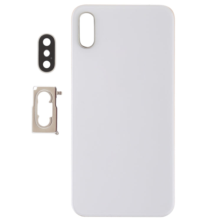 適用於iPhone XS 電池后蓋帶后攝像頭框+鏡片+背膠