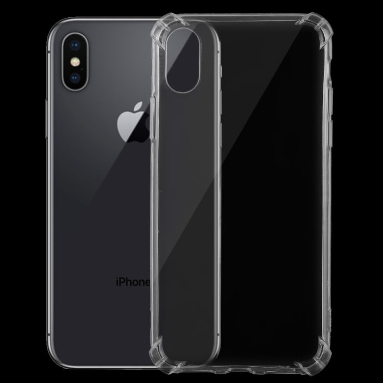 適用於iPhone X 超薄透明TPU軟殼