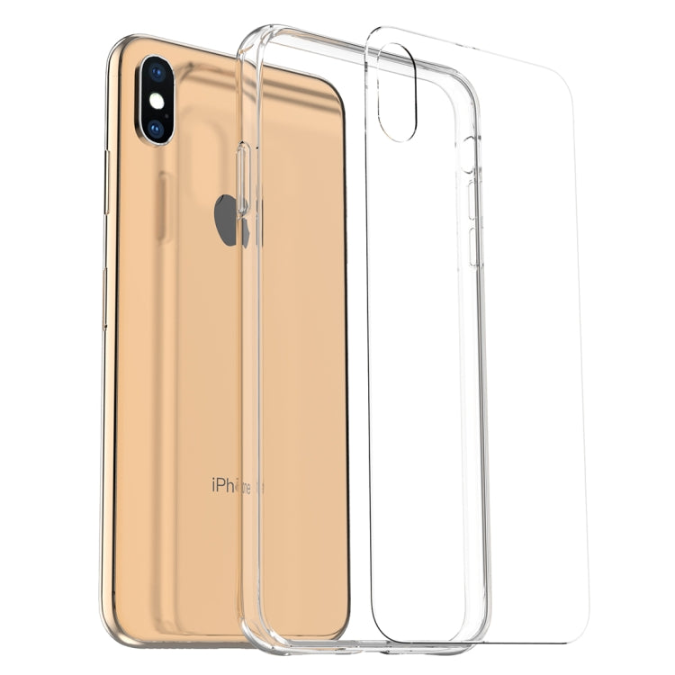 適用於iPhone XS & X 透明防摔鋼化玻璃保護套
