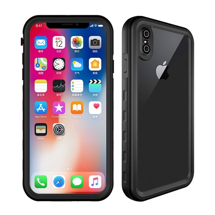 適用於iPhone X / XS PC硅膠2米防摔防水手機殼