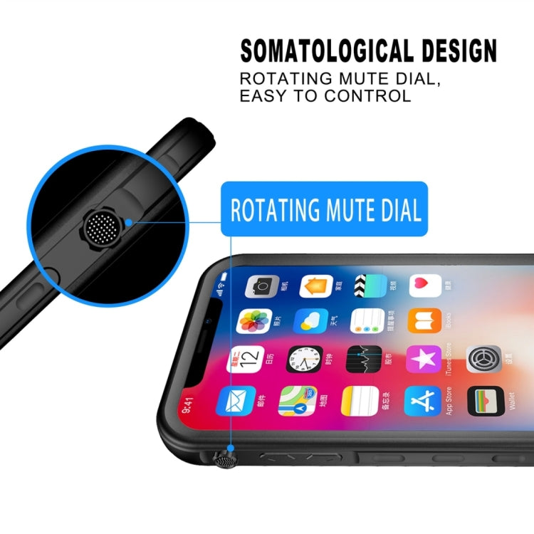 適用於iPhone X / XS PC硅膠2米防摔防水手機殼