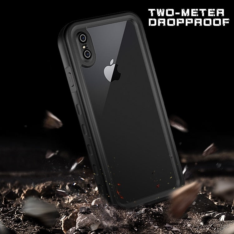 適用於iPhone X / XS PC硅膠2米防摔防水手機殼