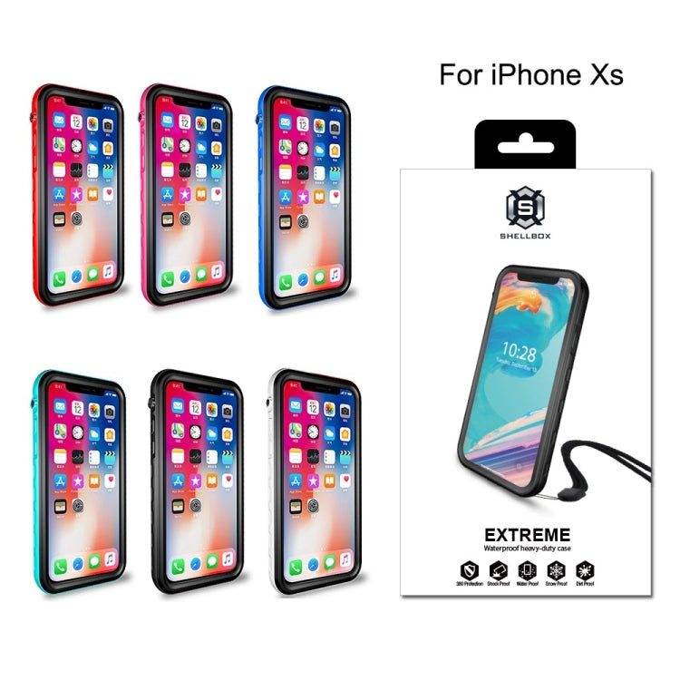 適用於iPhone X / XS PC硅膠2米防摔防水手機殼
