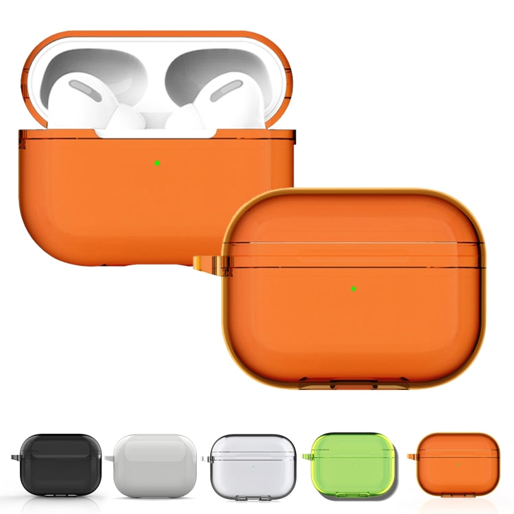 適用於Airpodspro3代 簡單熒光純色耳機保護套