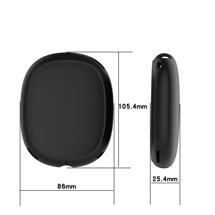 一對賣 硅膠頭戴式耳機保護套 適用於AirPods Max