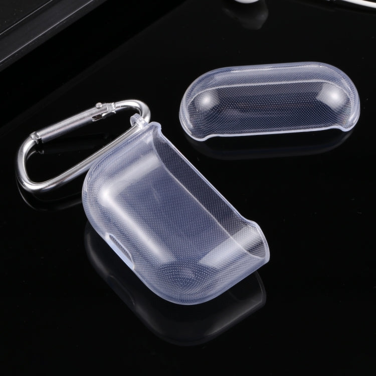 分體式透明PC耳機保護套帶掛鈎 適用於AirPods 3