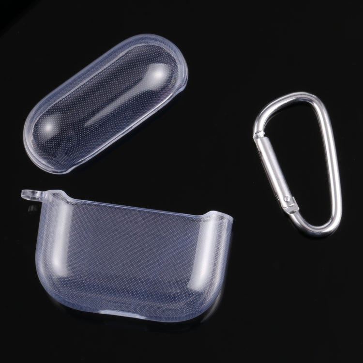 分體式透明PC耳機保護套帶掛鈎 適用於AirPods 3