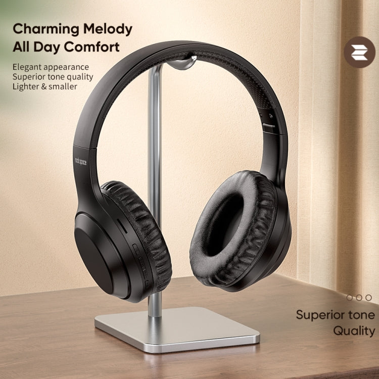 ROCK Space O2 頭戴式藍牙5.0耳機帶麥 支持TF插卡