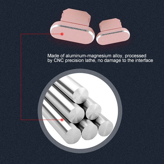 2個一賣 適用於蘋果手機 通用充電口數據口金屬防塵塞